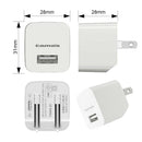 多摩電子 Lightningコンセントチャージャーセット1A TA51UL20W コンセントチャージャー×1、ライトニングケーブル×1