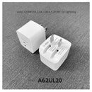 多摩電子 コンセントチャージャー 2.4A ライトニングケーブル2.0m TA62UL20W コンセントチャージャー×1、ライトニングケーブル×1