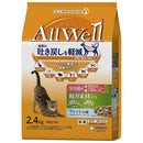 ユニ・チャーム AllWell 室内猫用 贅沢素材入り フィッシュ味 天然小魚とささみフリーズドライ入り 2.4kg
