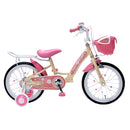 幼児用自転車 16インチ かご・補助輪付き MD-12 メーカー直送▼返品・キャンセル不可【他商品との同時購入不可】