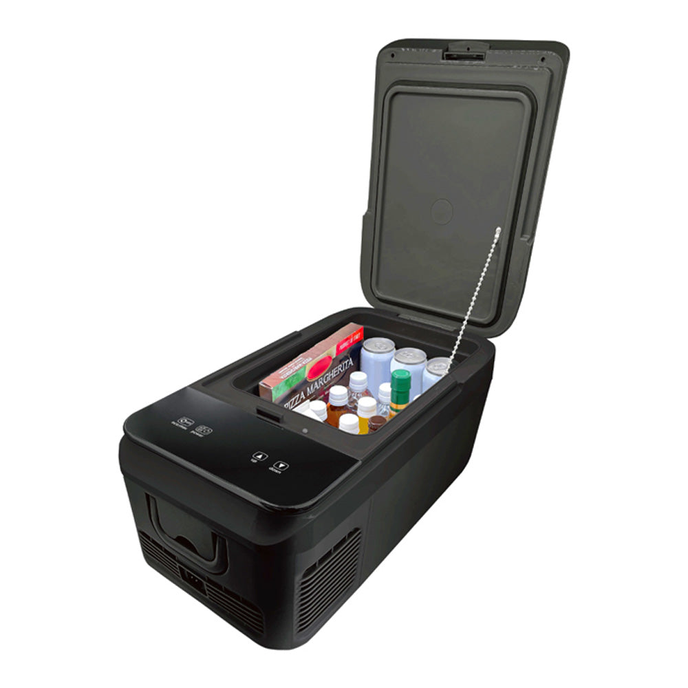 新品 18L冷凍冷蔵庫 RA-CFR18-BK ブラック 車載/家庭 保証付 ポータブル冷凍冷蔵庫 RA-CFR18-BK メーカー直送▽返品・キャンセル