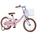幼児用自転車 16インチ かご・補助輪付き MD-16 メーカー直送▼返品・キャンセル不可【他商品との同時購入不可】