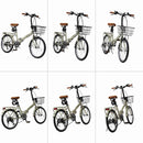 折りたたみ自転車 6段変速 オールインワン MF209 メーカー直送▼返品・キャンセル不可【他商品との同時購入不可】