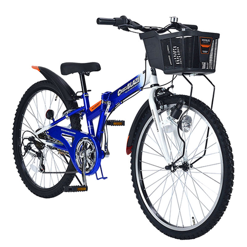 折りたたみジュニアMTB 6段変速 MJ824F 【直送品】 返品・キャンセル