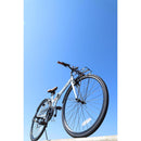 折りたたみシティクロス 6段変速 フロントキャリア DE601 メーカー直送▼返品・キャンセル不可【他商品との同時購入不可】