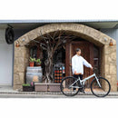 折りたたみシティクロス 6段変速 フロントキャリア DE601 メーカー直送▼返品・キャンセル不可【他商品との同時購入不可】