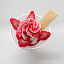 食品サンプル パフェ いちご IP-371 メーカー直送 ▼返品・キャンセル不可【他商品との同時購入不可】