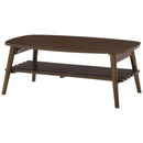 センターテーブル 幅90cn レシピ ブラウン メーカー直送 ▼返品・キャンセル不可【他商品との同時購入不可】