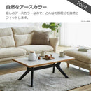 ラミン センターテーブル 幅90cm ライトグレー メーカー直送 ▼返品・キャンセル不可【他商品との同時購入不可】