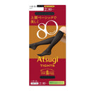 アツギ タイツ 80デニール ひざ下丈 2足組
