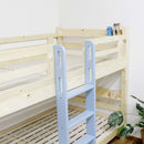 60mm角柱タイプの2段ベッド BB-MK-BL メーカー直送 ▼返品・キャンセル不可【他商品との同時購入不可】