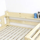 60mm角柱タイプの2段ベッド BB-MK-BL メーカー直送 ▼返品・キャンセル不可【他商品との同時購入不可】