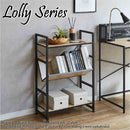 3段シェルフ KD-LOLLY-3SF メーカー直送 ▼返品・キャンセル不可【他商品との同時購入不可】