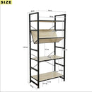 4段シェルフ KD-LOLLY-4SF メーカー直送 ▼返品・キャンセル不可【他商品との同時購入不可】