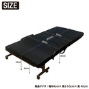 背もたれ16段階リクライニングギアの折り畳みベッド PB-VG メーカー直送 ▼返品・キャンセル不可【他商品との同時購入不可】