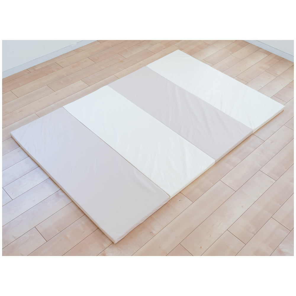 ベビープレイマット レギュラーサイズ ラテ×アイボリー 【直送品