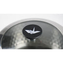 雪平鍋 ガラス蓋付 ステンレス 片手鍋 16cm メーカー直送 ▼返品・キャンセル不可【他商品との同時購入不可】