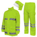 レインスーツF-8400 蛍光イエローLL メーカー直送 ▼返品・キャンセル不可【他商品との同時購入不可】