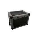 ダイヤル式コンパクトクレート ワンタッチだわんっ M グレー メーカー直送 ▼返品・キャンセル不可【他商品との同時購入不可】