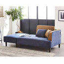 2口コンセント付きカウチソファ SO-27DX-NV メーカー直送 ▼返品・キャンセル不可【他商品との同時購入不可】