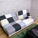 背もたれ2WAYパッチワークソファーベッド SO-32-MO メーカー直送 ▼返品・キャンセル不可【他商品との同時購入不可】