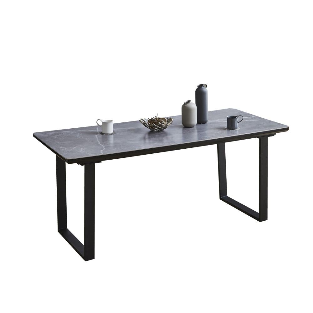 セラミック ダイニングテーブル デザインと耐久性を備えた180セラミックダイニングテーブル GY