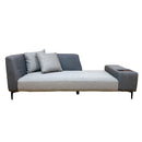 2口コンセント付きのマルチソファ SO-ISC-GY メーカー直送 ▼返品・キャンセル不可【他商品との同時購入不可】