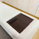 2口コンセント付きのマルチソファ SO-ISC-BR メーカー直送 ▼返品・キャンセル不可【他商品との同時購入不可】