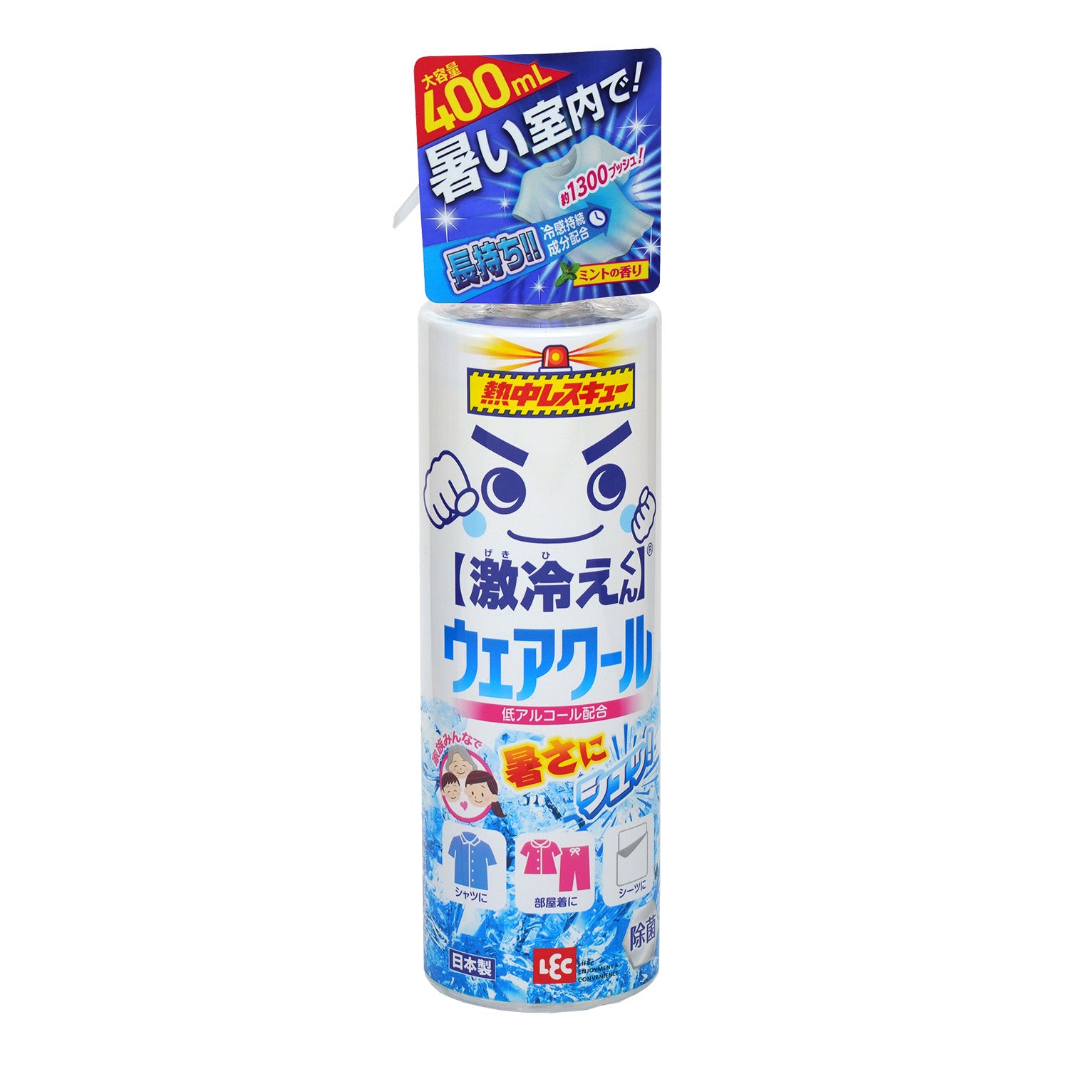 レック 熱中レスキュー ウェアクール400ml