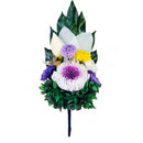 ブリザーブド仏花 瑠璃 (花器なし) AKM-038 メーカー直送 ▼返品・キャンセル不可【他商品との同時購入不可】