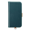 PGA iPhone16用 フリップカバー ブルー PG-24AFP01BL 75g