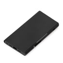 PGA iPhone16用 クリアフリップケース ブラック PG-24ACF01BK 70g