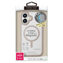 PGA iPhone16用 MagSafe対応 ハイブリッドケース ベージュ PG-24AMGPT05BE 30g