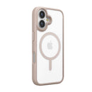 PGA iPhone16用 MagSafe対応 ハイブリッドケース ベージュ PG-24AMGPT05BE 30g