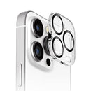 PGA iPhone16 Pro/16ProMax カメラフルプロテクター クリアブラック 3g