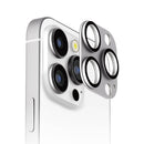 PGA iPhone16Pro/16ProMax カメラフルプロテクター アルミシルバー  3g