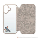 PGA iPhone 16用 ガラスフリップケース トムとジェリー PG-W24AGF01TAJ 70g