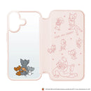 PGA iPhone 16用 ガラスフリップケース トムとジェリー PG-W24AGF02TAJ 70g