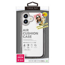 PGA iPhone16用 エアクッションケース グラファイト PG-24APTA01BK 38g