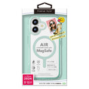 PGA iPhone16用 MagSafe対応 エアクッションケース ミント PG-24AMGPTA04GR 41g