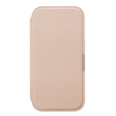 PGA iPhone 17 Pro用 ガラスフリップケース サフィアーノ調/ピンク 65g