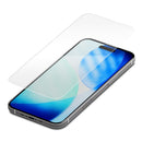 PGA iPhone Air用 液晶全画面保護ガラス 衝撃吸収 高透明 14g