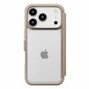 PGA iPhone 17 Pro Max用 ガラスフリップケース ベージュ 85g