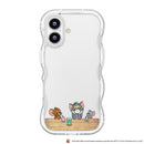 PGA iPhone 17用 ウェーブケース トムとジェリー PG-W25AWH01TAJ 35g