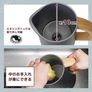500ml ミルクフロッサー「ラテハグ」 MLKF25HBK メーカー直送▼返品・キャンセル不可【他商品との同時購入不可】