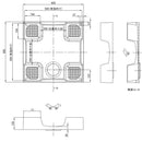 洗濯機用かさ上げ防水パン イージーパン TPD600-CW2 メーカー直送 ▼返品・キャンセル不可【他商品との同時購入不可】