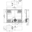 洗濯機用床上配管対応給水栓付防水パン TPRF740-W3-FN メーカー直送 ▼返品・キャンセル不可【他商品との同時購入不可】