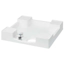 洗濯機用給水栓付防水パン フォーセットパン 専用ガードなし メーカー直送 ▼返品・キャンセル不可【他商品との同時購入不可】