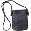 スヌーピーLC  スマホポシェット 牛革 BK SN0140 メーカー直送 ▼返品・キャンセル不可【他商品との同時購入不可】