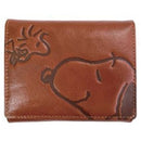 スヌーピーLC スマイル 二つ折財布 牛革 CA SN0144 メーカー直送 ▼返品・キャンセル不可【他商品との同時購入不可】